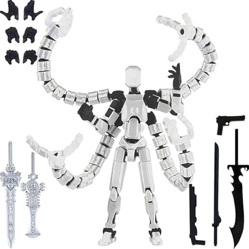 1Set Action Figur Doctor Octopus Assembly Zubehör 3D-gedrucktes mehrfach bewegliches Roboter Modell Geschenk 1Set Action Figur Doctor Octopus Assembly Zubehör 3D-gedrucktes mehrfach bewegliches Roboter Modell Geschenk von Rufevee