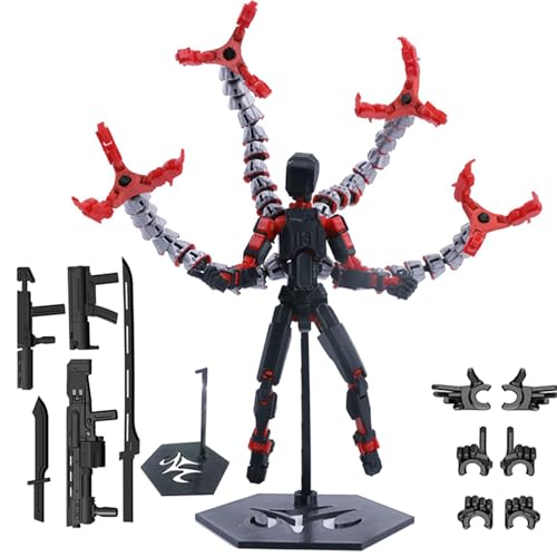 1Set Action Figur Doctor Octopus Assembly Zubehör 3D-gedrucktes mehrfach bewegliches Roboter Modell Geschenk 1Set Action Figur Doctor Octopus Assembly Zubehör 3D-gedrucktes mehrfach bewegliches Roboter Modell Geschenk von Rufevee