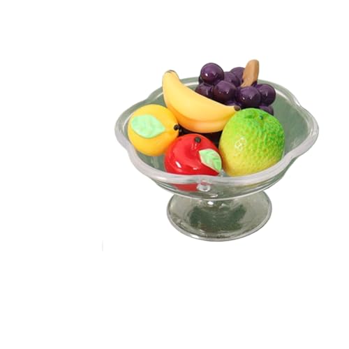 6 Teile/Satz Mini Simulation Transparente Obst Platte Bananen Orange Traube Modell Puppenhaus Essen und Spielen Miniatur Zubehör für Kinder 6 Teile/Satz Mini Simulation Transparente Obst Platte Bananen Orange Traube Modell Puppenhaus Essen und Spielen Miniatur Zubehör für Kinder von Rufevee