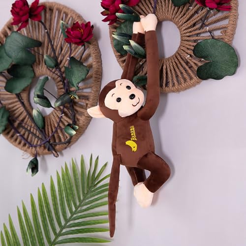 Gibbon Monkey Plüsch Tier Schnell abreißen Kreative Hängende AFFE Heim Dekoration Zubehör Gibbon Monkey Plüsch Tier Schnell abreißen Kreative Hängende AFFE Heim Dekoration Zubehör von Rufevee