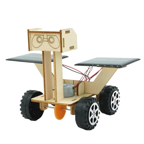 Kreative DIY Hand gefertigte solar betriebene Mars Rover Modell Spielzeug Kinder Holz Lehrwerk Zeug Technologie Klein-Maker Puzzle Spielzeug Kreative DIY Hand gefertigte solar betriebene Mars Rover Modell Spielzeug Kinder Holz Lehrwerk Zeug Technologie Klein-Maker Puzzle Spielzeug von Rufevee