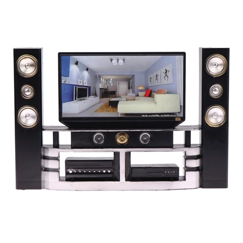 Puppenhaus 1/12 Mini TV Audio Ornament Puppenhaus Wohnzimmer Möbel Dekoration Puppen Haus Micro Szene Dekoration Spielzeug Puppenhaus 1/12 Mini TV Audio Ornament Puppenhaus Wohnzimmer Möbel Dekoration Puppen Haus Micro Szene Dekoration Spielzeug von Rufevee