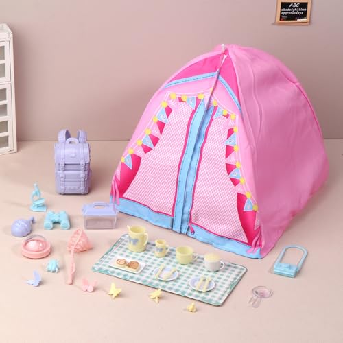 Puppenhaus Simuliertes Zelt Camping Kit Puppenhaus Outdoor Picknick Camping Dekoration Mikro Szene Foto Requisiten Vorgeben Spiel Spielzeug Puppenhaus Simuliertes Zelt Camping Kit Puppenhaus Outdoor Picknick Camping Dekoration Mikro Szene Foto Requisiten Vorgeben Spiel Spielzeug von Rufevee