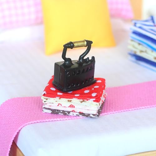 Puppenhaus miniatura Muebles juego, simula ción planchado escena 1/12 von Rufevee