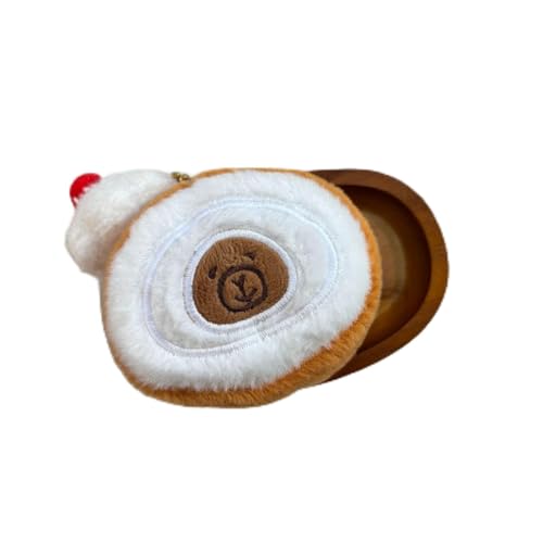 Rufevee Niedliche Plüsch-Kuchen Schlüssel anhänger Charme Schweizer Rolle Gefülltes Spielzeug Dekor Geschenk Rufevee Niedliche Plüsch-Kuchen Schlüssel anhänger Charme Schweizer Rolle Gefülltes Spielzeug Dekor Geschenk von Rufevee