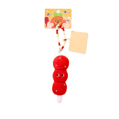 Tomate Karotte Plüsch Perlen Telefon Kette Cartoon Gemüse Weiche Gefüllte Puppe Schlüssel anhänger Autos CHL üssel Ring Rucksack Tasche Dekor Kind Geschenk von Rufevee