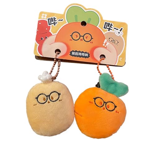 Tomate Karotte Plüsch Perlen Telefon Kette Cartoon Gemüse Weiche Gefüllte Puppe Schlüssel anhänger Autos CHL üssel Ring Rucksack Tasche Dekor Kind Geschenk von Rufevee