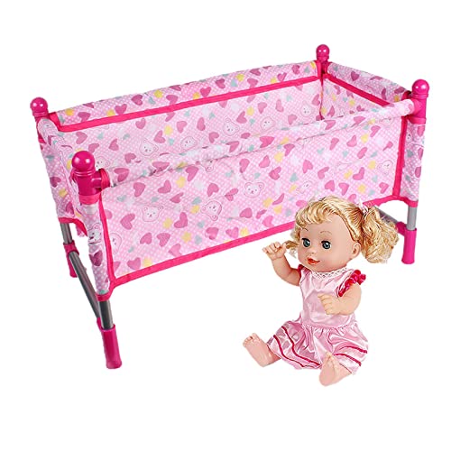 Ruhnjyg Puppenwagen-Set,Puppenbetten und Wiegen - Simulations-Kinderzimmer-Spielset, Puppen-Kinderzimmer-Rollenspiel-Spielset, Kinder Ruhnjyg Puppenwagen-Set,Puppenbetten und Wiegen - Simulations-Kinderzimmer-Spielset, Puppen-Kinderzimmer-Rollenspiel-Spielset, Kinder von Ruhnjyg