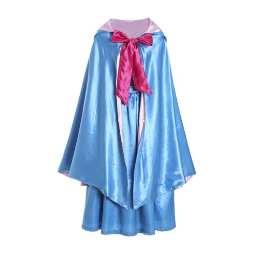 Ruikajia Cinderella Fee Patentante, Kostüm für Patentante, Umhang mit Kleid, Aschenputtel, Patentante, Kostüm, Erwachsene, Größe XXL Ruikajia Cinderella Fee Patentante, Kostüm für Patentante, Umhang mit Kleid, Aschenputtel, Patentante, Kostüm, Erwachsene, Größe XXL von Ruikajia