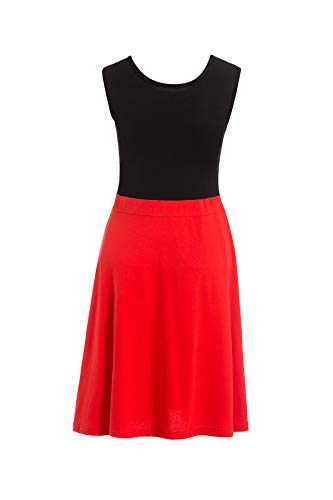 Ruikajia Mickey-inspiriertes Erwachsenenkleid für Erwachsene, Dapper-Kleid, Mickey-Kleid, Erwachsenenkostüm, Größe XXL von Ruikajia