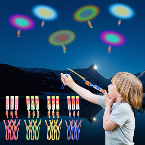 LED Leuchtspielzeug Partyartikel 12 Stück Fliegendes Party Set Propeller Kinder Schleuder Helikopter Fliegen für Outdoor Spiele Mitgebsel Kindergeburtstag LED Leuchtspielzeug Partyartikel 12 Stück Fliegendes Party Set Propeller Kinder Schleuder Helikopter Fliegen für Outdoor Spiele Mitgebsel Kindergeburtstag von Ruikdly