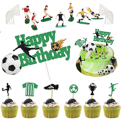 Ruikdly 23 Stück Tortendeko Fussball, Fussball Tortendeko Fondant, Fussball Cupcake Topper, Fussball Muffin Dekoration, Fussball Deko Geburtstag Kinder,Geburtstags Party für Jungen und Mädchen. Ruikdly 23 Stück Tortendeko Fussball, Fussball Tortendeko Fondant, Fussball Cupcake Topper, Fussball Muffin Dekoration, Fussball Deko Geburtstag Kinder,Geburtstags Party für Jungen und Mädchen. von Ruikdly
