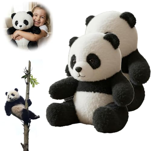 The Pandy – Emotional Healing on Demand, Realistic Panda Plush for Emotional Support, The Pandy Hug Motion, Ultra-Soft Emotional Support Stuffed Animal for Stress Relief & Comfort (*2) von Ruileyou