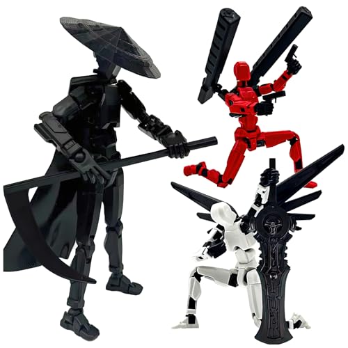 (Assembly Completed) 3D Printed Figure T13, Dummy 13 Action Figure, Titan 13 Robot 13 Action Figure Desktop Decorations for Game Lovers. von Ruilidesg