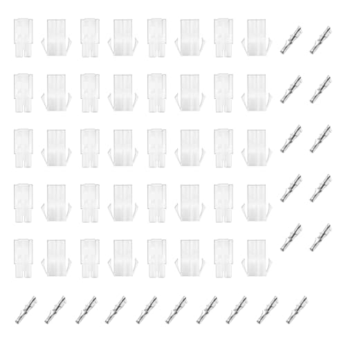 Ruimou 20 Pcs Männlich/Weiblich Stecker Steckverbinder Und Terminal Kompatibel Mit Tamiyas Rc Fahrzeugen/Schiffen/Robotern/Flugzeugen von Ruimou