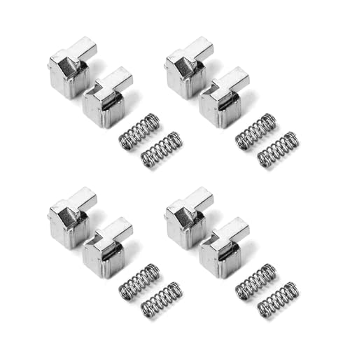 Ruimou 4Pairs Controller Slider Buckle Latch Ersatzteile Kompatibel Mit Nintendo Switch Und Kompatibel Mit Joy-Con Metall von Ruimou