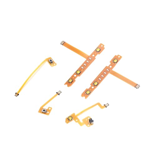 Ruimou 5 Pcs SL SR ZL ZR L Ribbon Flexibles Kabel Kompatibel Mit Nintendo Switch Joy Con/Kompatibel Mit NS OLED Controller von Ruimou