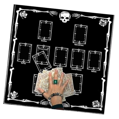 Ruiogoe Divinations Tischdecke Lesekarte Astrologys Tarot Karte Tischdecke Altars Stoff Givinationen Brettspielzubehör Ruiogoe Divinations Tischdecke Lesekarte Astrologys Tarot Karte Tischdecke Altars Stoff Givinationen Brettspielzubehör von Ruiogoe