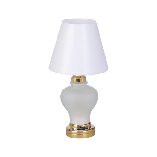 Ruiogoe Lampenschattenmodell Schlafzimmer Tisch Licht Miniatur Möbelmodell Zubehör Rollenspiel Möbel Beleuchtung Spielzeugpuppe Haus Ruiogoe Lampenschattenmodell Schlafzimmer Tisch Licht Miniatur Möbelmodell Zubehör Rollenspiel Möbel Beleuchtung Spielzeugpuppe Haus von Ruiogoe