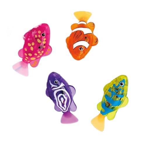 Ruiogoe Packung Von 4 Sensoren Aktiviertes Schwimmfischbad Spielzeug Mit Lichtfunktion Für Kinderpoolspiele Ruiogoe Packung Von 4 Sensoren Aktiviertes Schwimmfischbad Spielzeug Mit Lichtfunktion Für Kinderpoolspiele von Ruiogoe