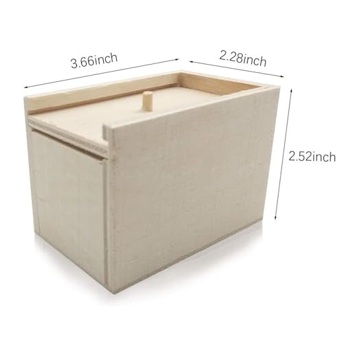 Rukjmqi 2 Stück Scare Box, Spinne In Box, 6,4x5,8x9,3cm Spinnen Streich Box, Streichbox Aus Holz Mit Falschen Spinnen, Halloween Spider Decoration Für Kinder Erwachsene Party Rukjmqi 2 Stück Scare Box, Spinne In Box, 6,4x5,8x9,3cm Spinnen Streich Box, Streichbox Aus Holz Mit Falschen Spinnen, Halloween Spider Decoration Für Kinder Erwachsene Party von Rukjmqi