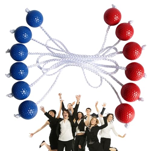 Rukjmqi 6 Pairs Leiter Golfball, Leitergolf Bälle, Leitergolf Ball, Pädagogisches Gartenspiel, Wurfspiel Kinder, Interaktives Familienspielzeug Bei Treffen Und Kinderbeschäftigung Rukjmqi 6 Pairs Leiter Golfball, Leitergolf Bälle, Leitergolf Ball, Pädagogisches Gartenspiel, Wurfspiel Kinder, Interaktives Familienspielzeug Bei Treffen Und Kinderbeschäftigung von Rukjmqi