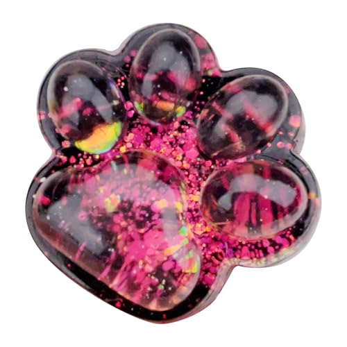 Rukjmqi Cat Paw Squishy Toy, Quetschspielzeug Für Kinder, 7 X 6 cm Katzenpfoten Squeeze Spielzeug, Squishy Pfote, Slow Rebound Squeeze Toys, Zappelspielzeug In Katzenpfotenform Für Jungens, Mädchen von Rukjmqi