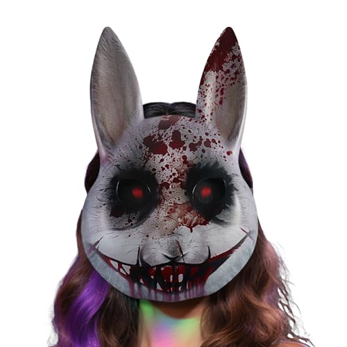 Rukjmqi Halloween Maske,Tierkopfmaske - Theateraufführung Bühnenfest Kostüm Party Familienfeier Cosplay Verkleidung von Rukjmqi