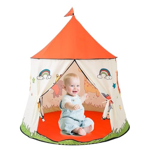 Rukjmqi Innenzelt für Kinder, Zelte für Kinder - Kleinkindschloss für das Play - Tragbares Kinderzelt Indoor Playhouse für für Mädchen Geburtstag Weihnachten Partys Rukjmqi Innenzelt für Kinder, Zelte für Kinder - Kleinkindschloss für das Play - Tragbares Kinderzelt Indoor Playhouse für für Mädchen Geburtstag Weihnachten Partys von Rukjmqi