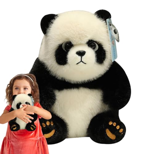 Rukjmqi Polar Bear Plüschspielzeug, süßes Panda -Stofftier,Realistischer gefüllter Eisbär - Weiche realistische Puppe unwiderstehlich umarmende Begleiterin für Raumdekoration Rukjmqi Polar Bear Plüschspielzeug, süßes Panda -Stofftier,Realistischer gefüllter Eisbär - Weiche realistische Puppe unwiderstehlich umarmende Begleiterin für Raumdekoration von Rukjmqi
