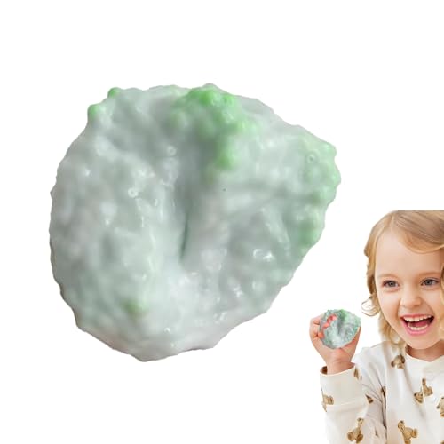 Rukjmqi Trauben Stressball, Trauben Stressball Vakuum, 6 X 6 cm Vakuum Stressball, Sensorisches Zappelspielzeug, Trauben Kleines Perlen Quetschballspielzeug Für Kinder Erwachsene von Rukjmqi