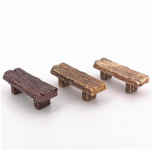 Ruluti 3 stücke bänke Miniatur fee Garten Bonsai Ornamente puppenhaus Dekoration zufällige Farbe Ruluti 3 stücke bänke Miniatur fee Garten Bonsai Ornamente puppenhaus Dekoration zufällige Farbe von Ruluti