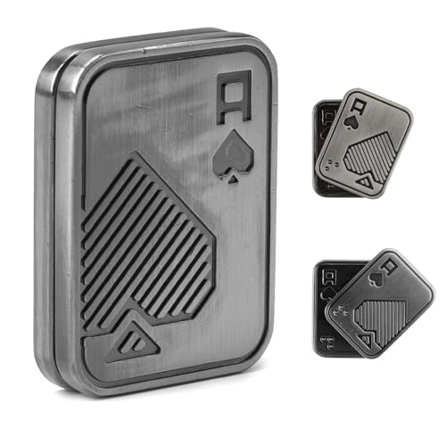 Metall Poker Fidget Slider Spielzeug, Fidget Spinner Spielzeug für Erwachsene Fidget Toys Stressabbau Gadget Langeweile Tötet Zeit Sensorische Stimulation Entspannung Konzentration Metall Poker Fidget Slider Spielzeug, Fidget Spinner Spielzeug für Erwachsene Fidget Toys Stressabbau Gadget Langeweile Tötet Zeit Sensorische Stimulation Entspannung Konzentration von Rumgug