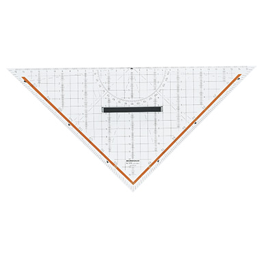 Rumold Zeichendreieck 1058 Plexiglas 325mm mit Griff Rumold Zeichendreieck 1058 Plexiglas 325mm mit Griff von Rumold