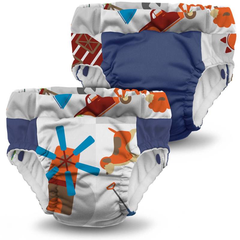 Rumparooz Lil Learnerz Trainer - 2 St. - Harvest & Nautical XS (8 - 11 kg) von Rumparooz