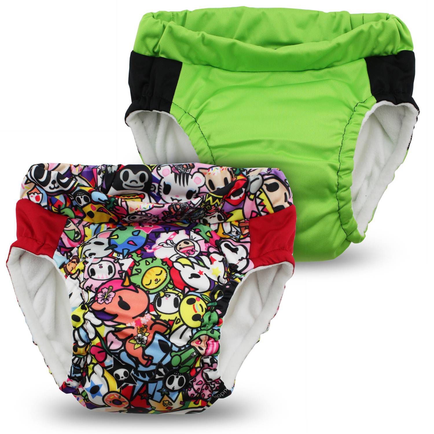Rumparooz Lil Learnerz Trainer - 2 St. - TokiJoy & Tadpole XS (8 - 11 kg) von Rumparooz