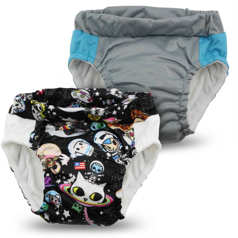 Rumparooz Lil Learnerz Trainer - 2 St. - TokiSpace & Platinum XS (8 - 11 kg) von Rumparooz