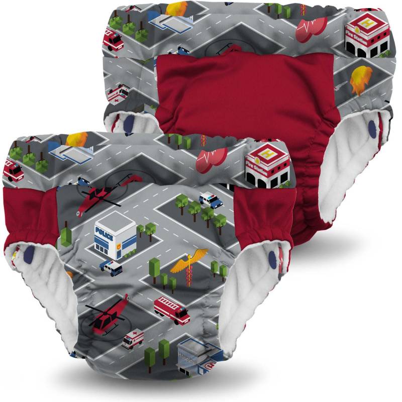 Rumparooz Lil Learnerz Trainer - 2 St. - XS (8 - 11 kg) Weehoo Scarlet von Rumparooz