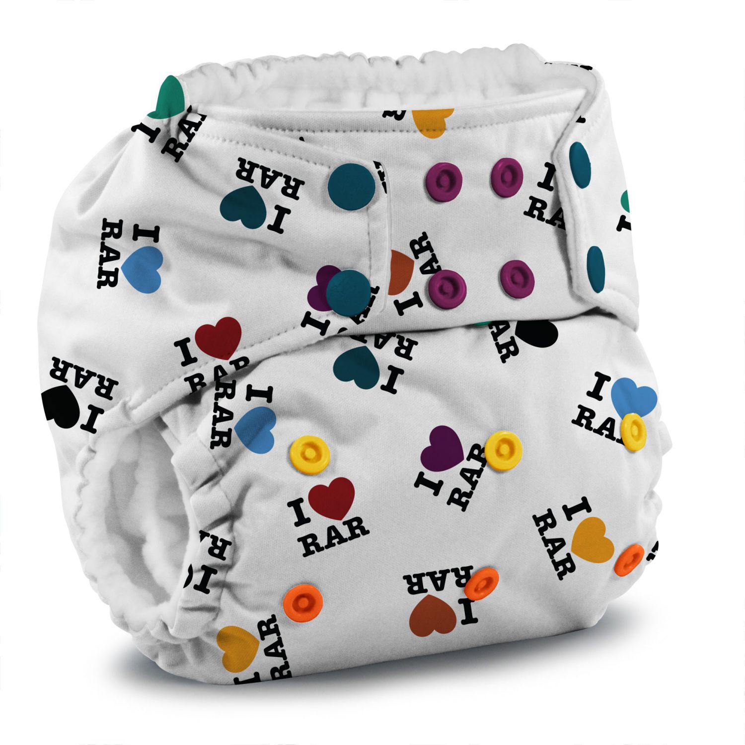Rumparooz Pocket One Size - I Love RAR von Rumparooz