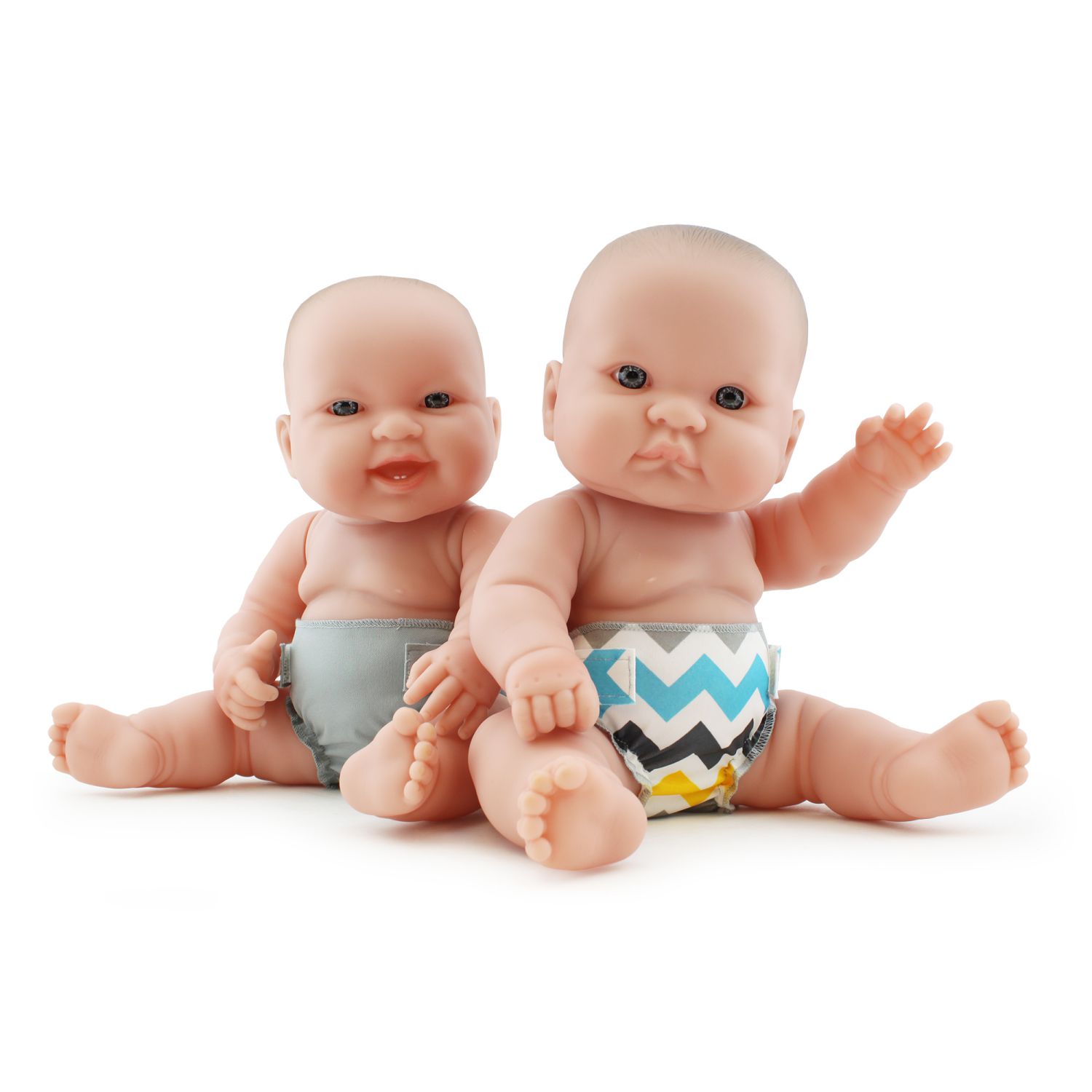 Rumparooz Puppenwindeln - 2 Stk. - Charlie & Platinum Rumparooz Puppenwindeln - 2 Stk. - Charlie & Platinum von Rumparooz