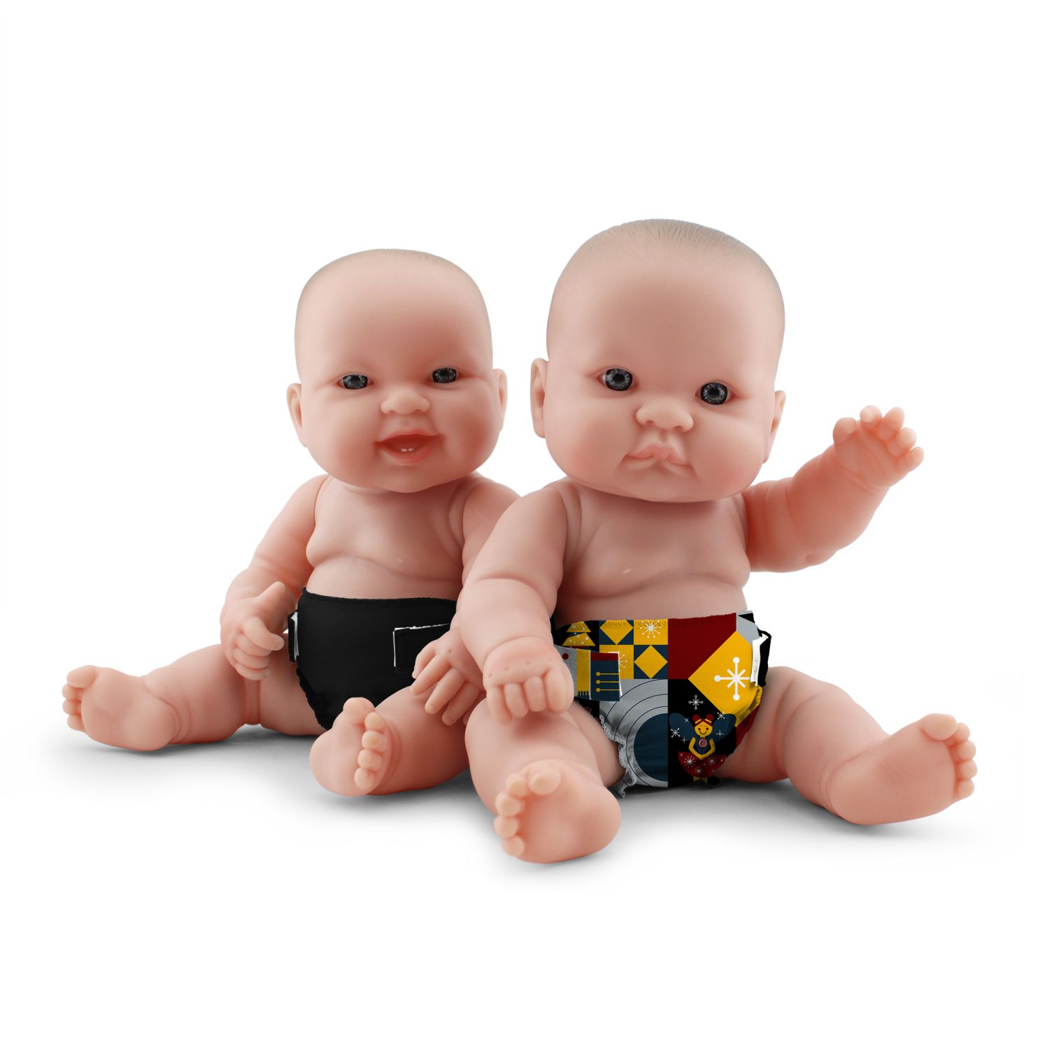 Rumparooz Puppenwindeln - 2 Stk. - Hans & Phantom Rumparooz Puppenwindeln - 2 Stk. - Hans & Phantom von Rumparooz