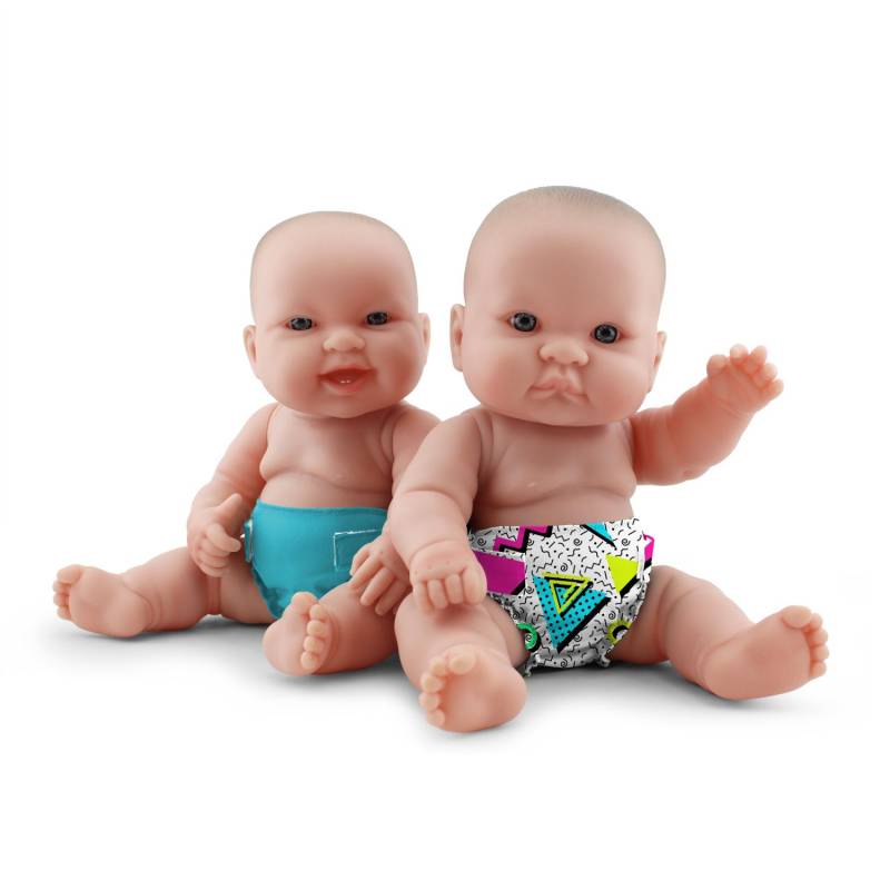 Rumparooz Puppenwindeln - 2 Stk. - Radical & Aquarius von Rumparooz