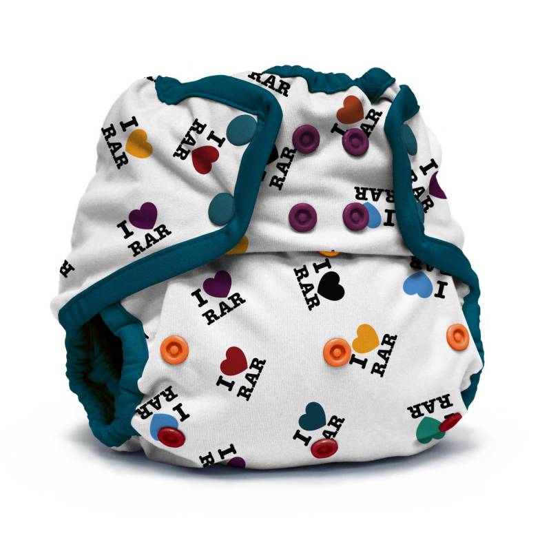 Rumparooz Überhose One Size (Druck) - I Love RAR von Rumparooz