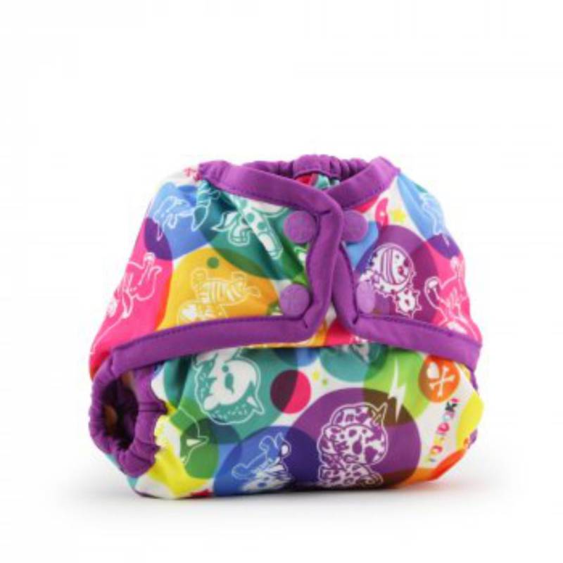 Rumparooz Überhose für Neugeborene (Druck) - TokiCorno violett von Rumparooz