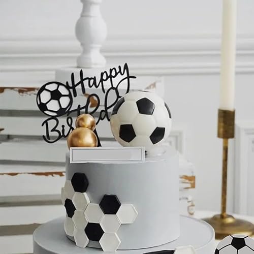 Cake Topper Happy Birthday Fussball Tortendeko Kuchendeko Geburtstag Cake Topper Geburtstag Kuchen Deko für Mädchen Jungen Frauen Mann Cake Topper Happy Birthday Fussball Tortendeko Kuchendeko Geburtstag Cake Topper Geburtstag Kuchen Deko für Mädchen Jungen Frauen Mann von RunFar shop