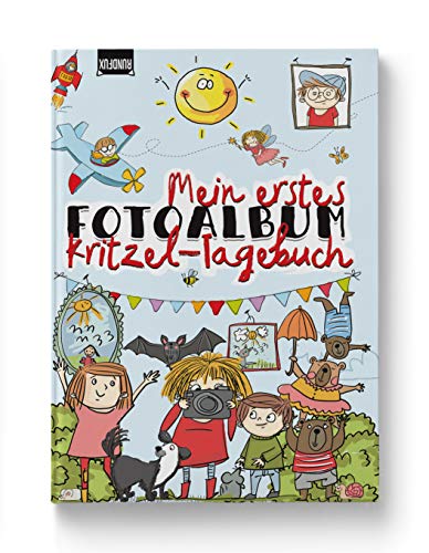 Rundfux Mein erstes Kritzeltagebuch und Fotoalbum zum Eintragen von Erinnerungen für Kindergartenkinder und Schulkinder von Rundfux