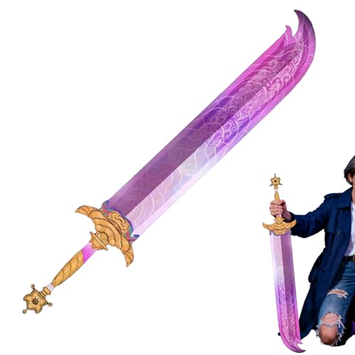 Anime Cosplay Requisite – 63 cm Große Cosplay Waffen Von Pop Hunters, 3D-gedrucktes Cosplays Und Halloween Kostümzubehör, Farbige Zeichentrickfilm Requisite von Runkoyea