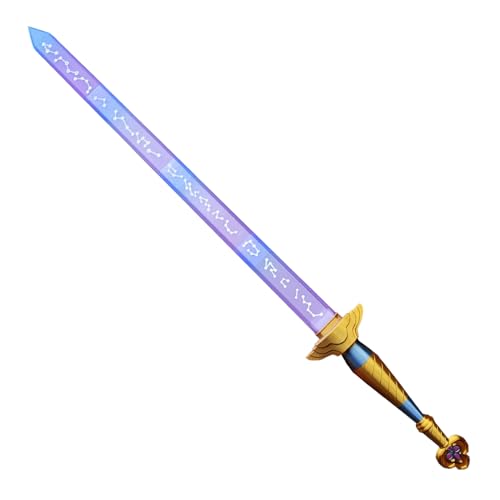 Anime Hunters Rum Schwert, 50cm 3D Gedrucktes Anime Cosplay Schwert Kostüm Requisiten, Cosplay Und Halloween-Kostümzubehör, Animes Film Peripherie Sammelspielzeug von Runkoyea