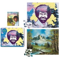 Bob Ross 2-In-1 Double-Sided 500-Piece Puzzle von Running Press Book Publishers