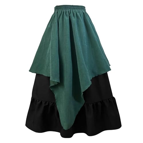 Runstarshow Renaissance-Kostüm für Damen, Halloween-Kostüme, Steampunk-Rock, schulterfrei, viktorianische Bluse, Piraten-Korsettgürtel, 3-teilig, Vintage-Kostüm, M-2XL Runstarshow Renaissance-Kostüm für Damen, Halloween-Kostüme, Steampunk-Rock, schulterfrei, viktorianische Bluse, Piraten-Korsettgürtel, 3-teilig, Vintage-Kostüm, M-2XL von Runstarshow